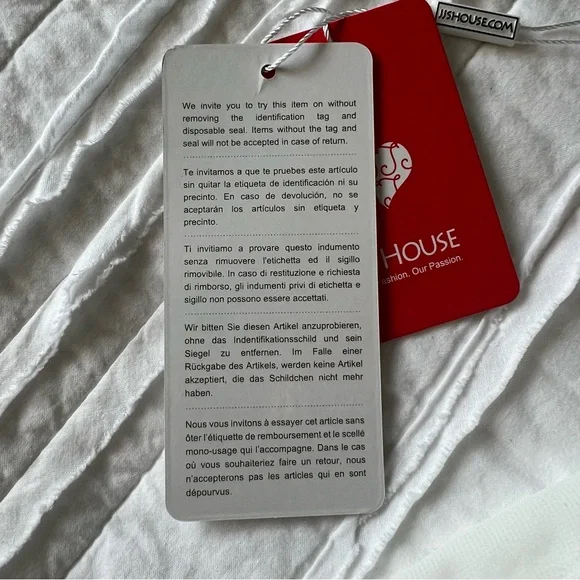 JJ’s House Ivory Junior Bridesmaids Dress Wedding SZ 6 and 7 - Picture 11 of 15